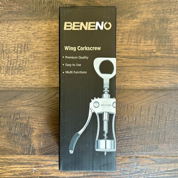 Beneno Wing Corkscrew Wine Opener - Picture 12 of 15